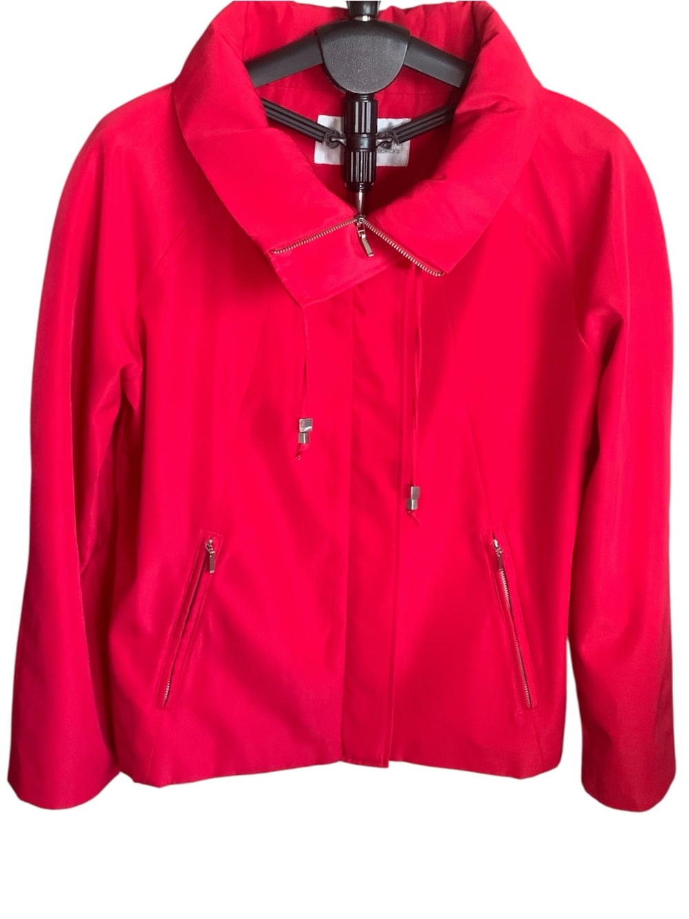 Women’s Bright Pink Zip-Front Jacket